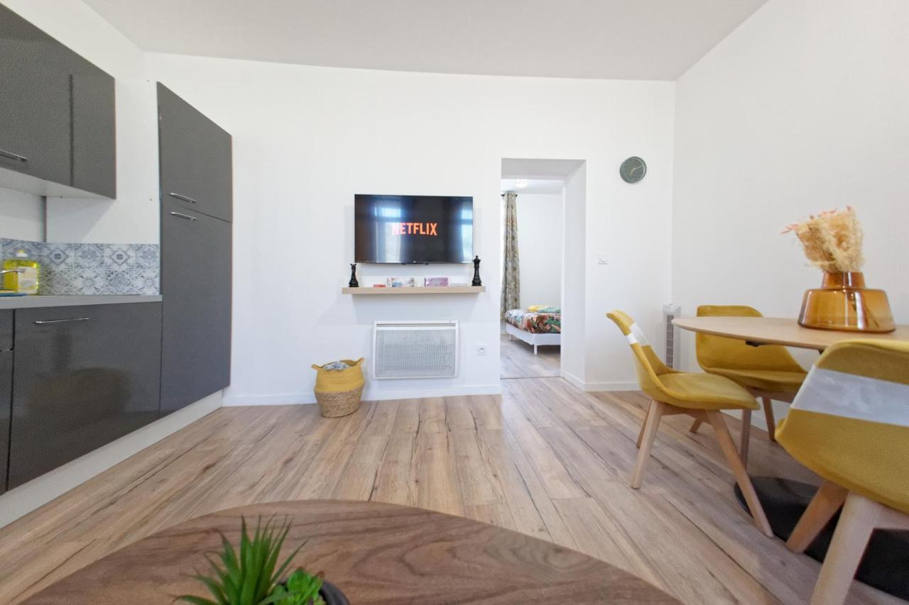 Le Cosycatala - 3 Personnes - Bureau & Wifi Apartment Perpignan Ngoại thất bức ảnh